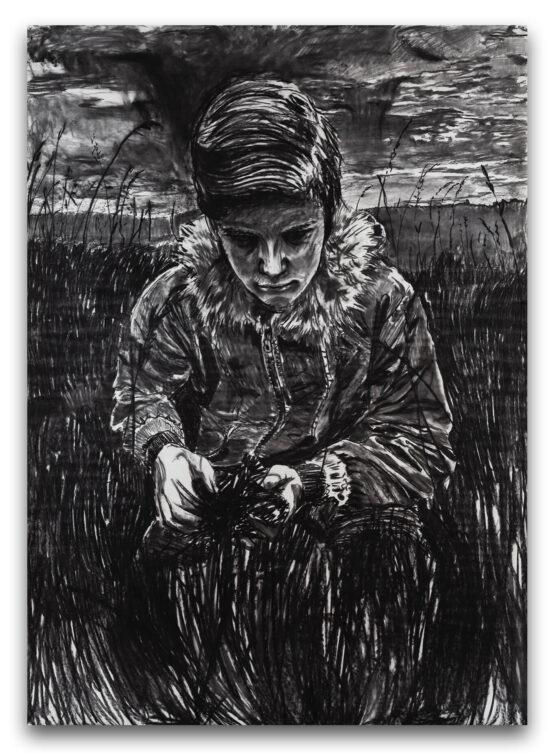 Ľubomíra Sekerášová - Boy with darkness in his hands