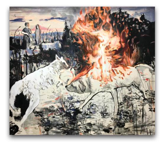 Ľubomíra Sekerášová - Fire dog fights I.