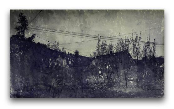 Ľubomíra Sekerášová - Sunset Peaks, 285x158 cm