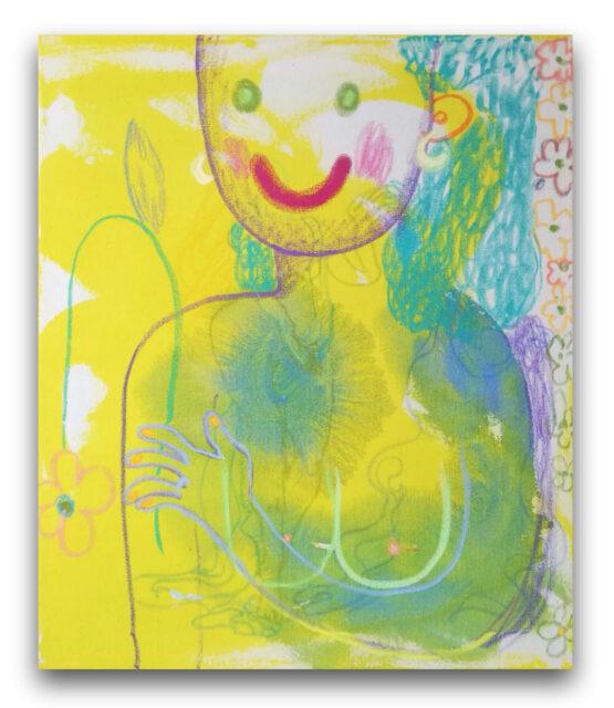 SOLD Tero Abaffy - Summer flower (Pičurda), 65x55 cm