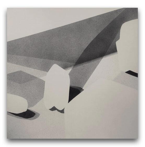 Lucia Žitnayová - Unseen VII., 150x150 cm