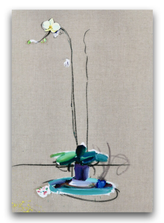 Tomáš Němec - Orchid I., 100x70 cm