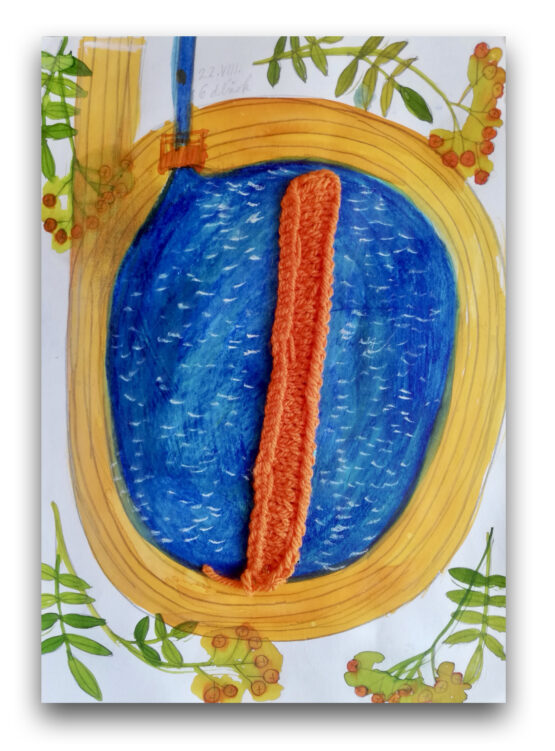 Jarmila Sabová Džuppová - 6 dĺžok, rámované, 29.7x21 cm