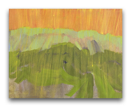 Lucia Oleňová - Štiavnické vrchy, 40 x 50 cm