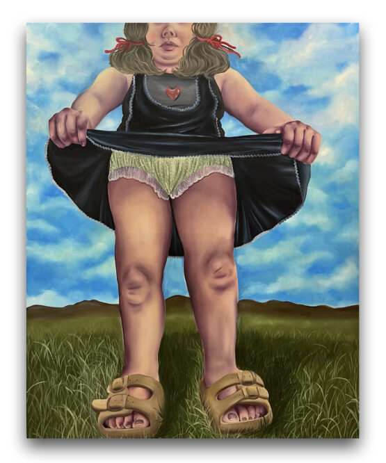 Dominika Kováčiková - Zajačie úmysly, 150 x 190 cm