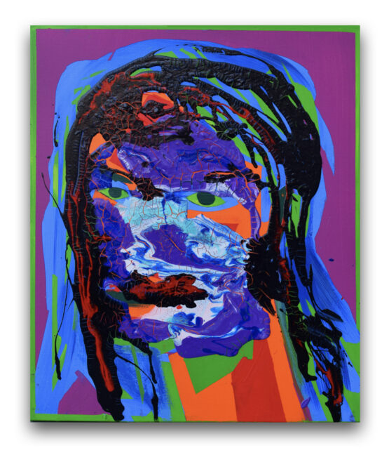 Jan Heres - Hlava V., 60 x 50 cm
