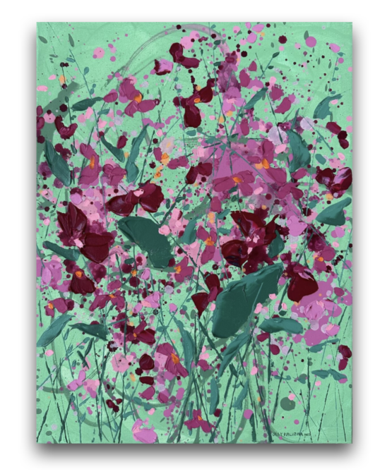 SOLD July Haluzová - Le Petit Burgundy II., 40 x 30 cm