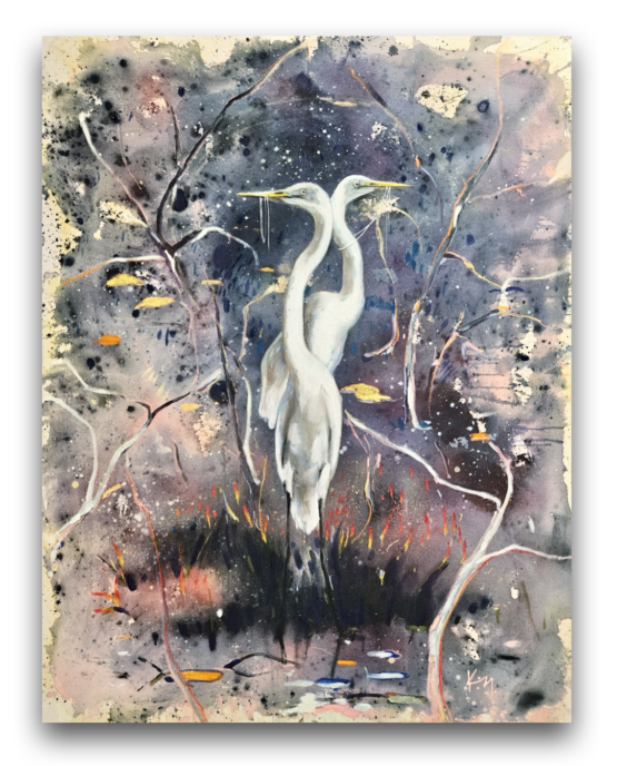 Kristína Mésároš - Love Keepers, 145 x 115 cm