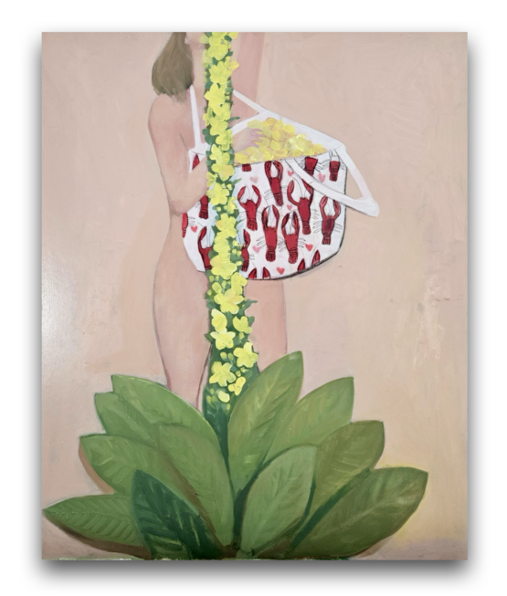 SOLD Jarmila Sabová Džuppová - Zber divozelu, 85 x 70 cm