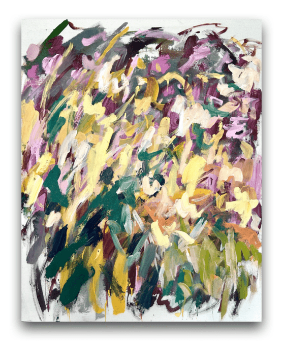 Michaela Červená - Which flower are you?, 80 x 100 cm