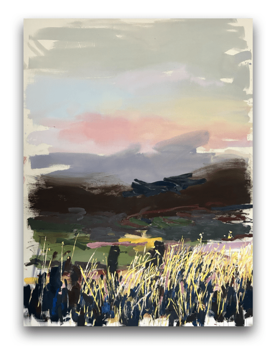 Michaela Červená - Walking alone, but never felt more alive, 150 x 200 cm