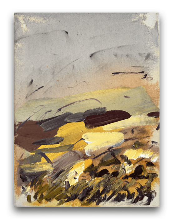 Michaela Červená - Summer, sizzling, 30 x 40 cm