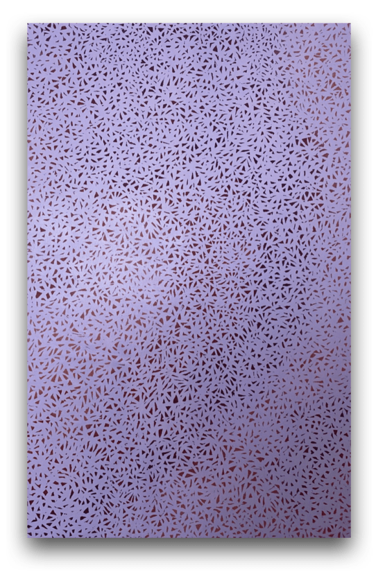 Lucia Oleňová - Abstract flowers, 160 x 100 cm
