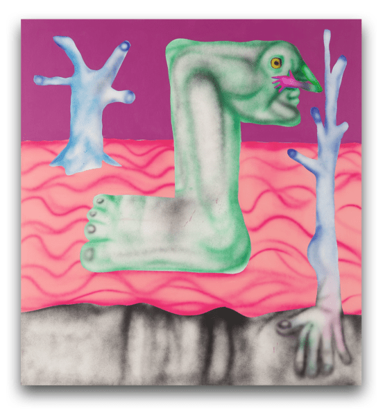 Jan Heres - Hlavonožec, 140 x 130 cm