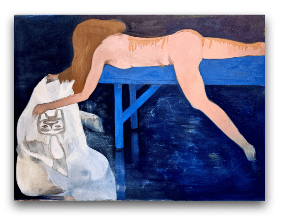 Jarmila Sabová Džuppová - Jazero, 140 x 103 cm
