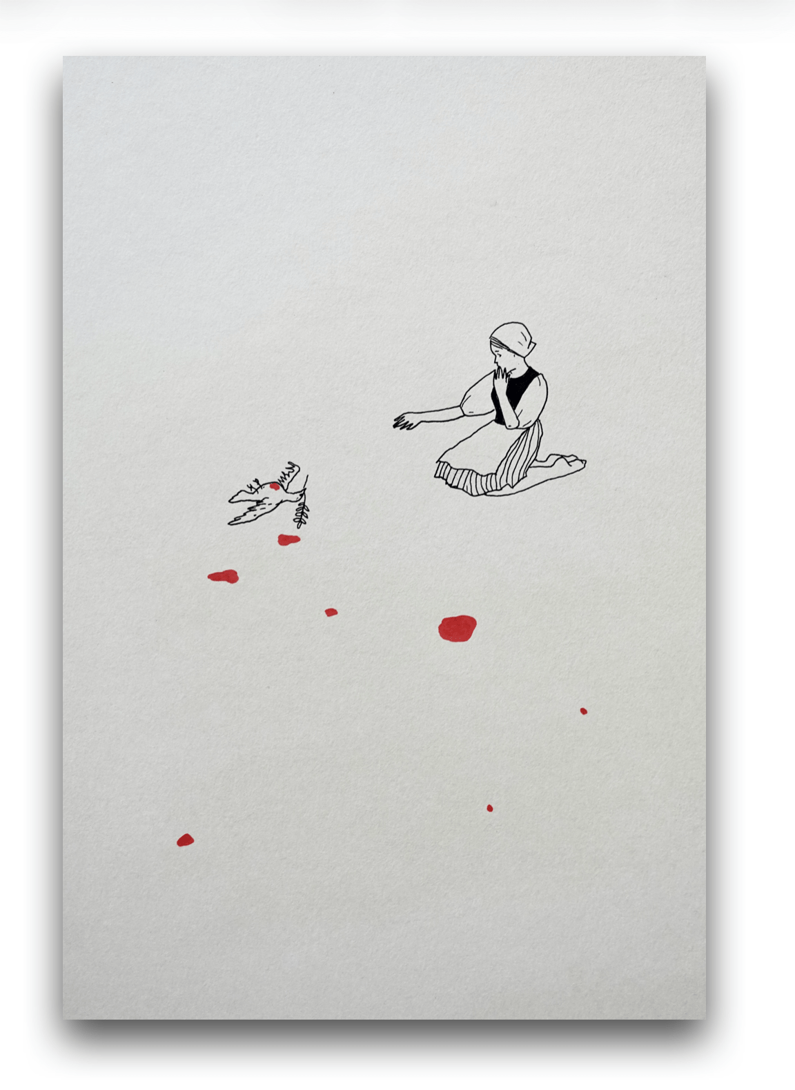 Ivana Šáteková - Kresba 10, 30 x 45 cm - Image 2