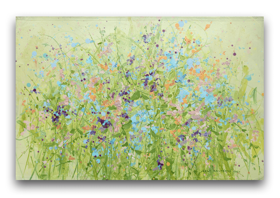 July Haluzová - 39 x 52 cm, rámované