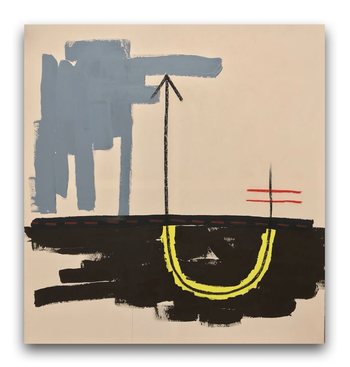 Denisa Slavkovská - Vzostup -0+, 150 x 140 cm