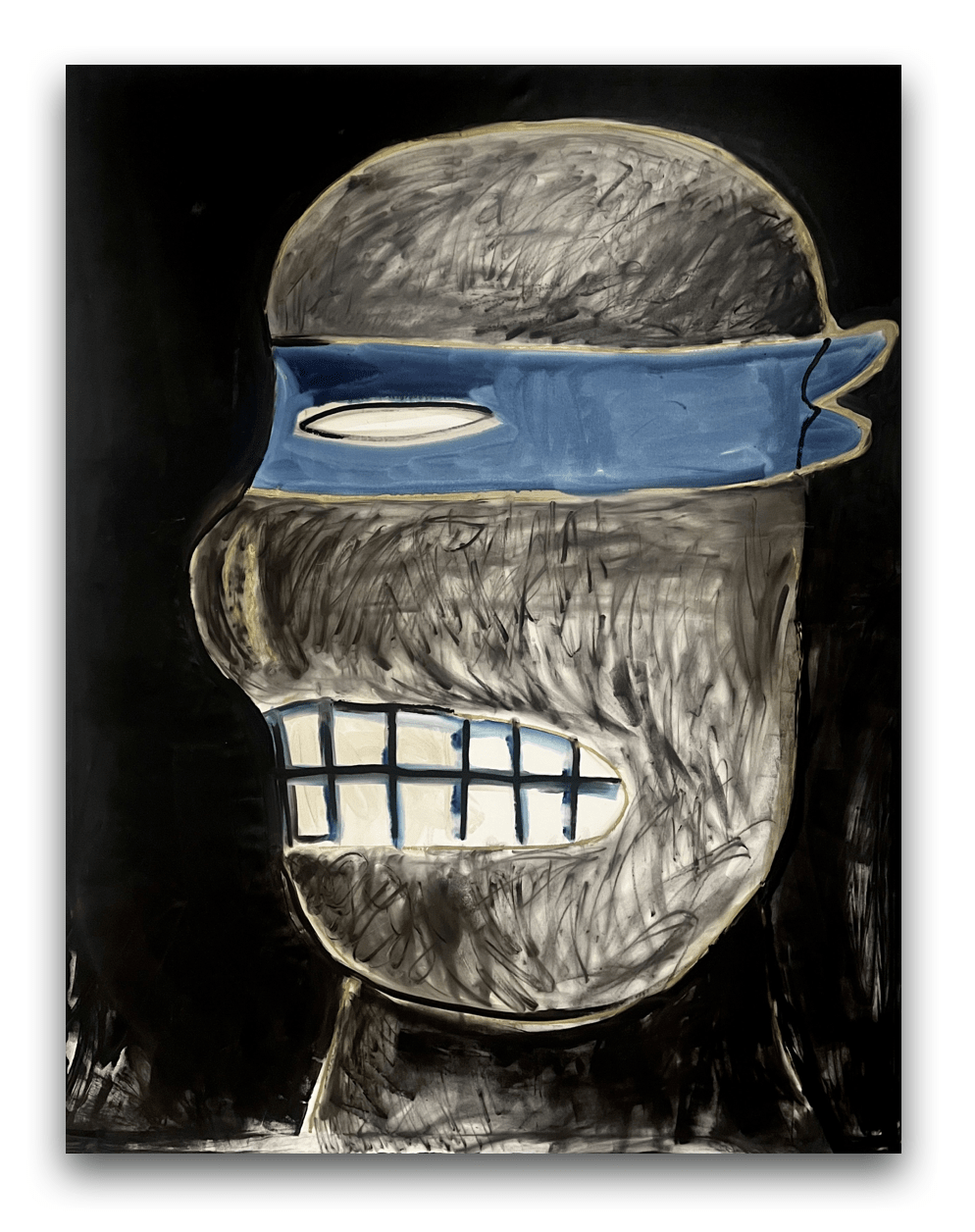 Martin Lukáč - Leonardo (TMNT series), 200 x 160 cm
