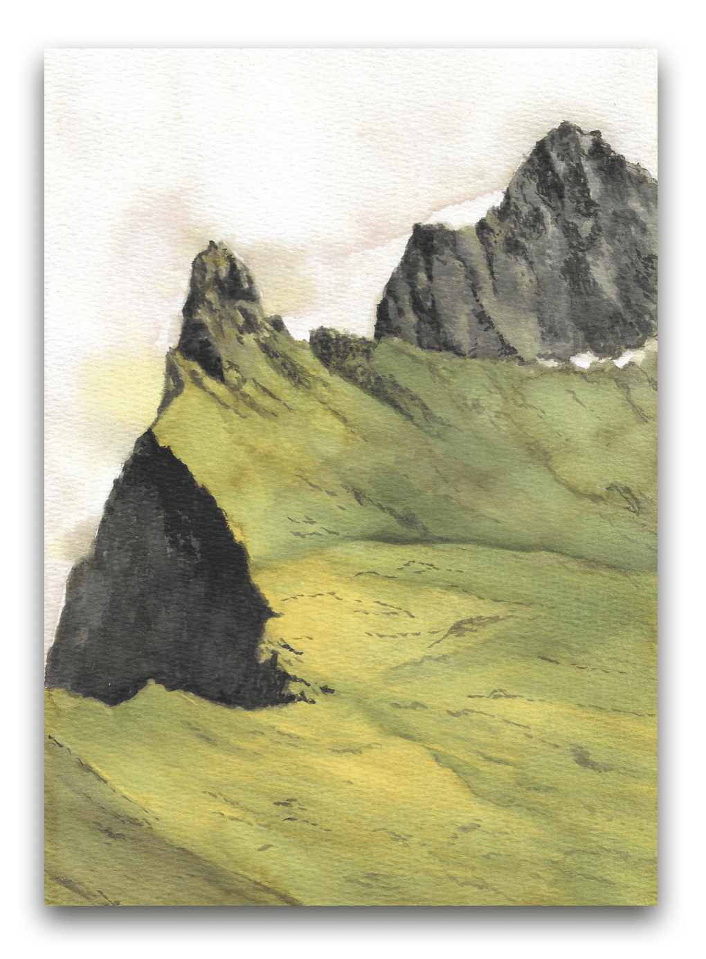 Eva Činčalová - Landscape Diaries XIII., 42 x 32 cm