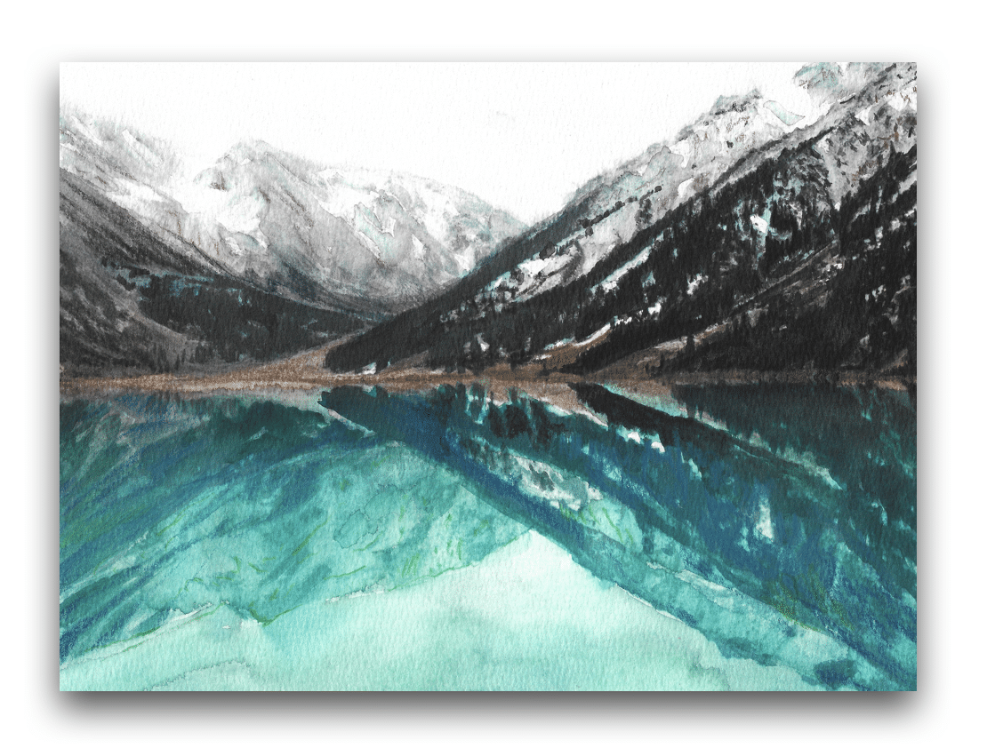Eva Činčalová - Landscape Diaries XI., 32 x 42 cm