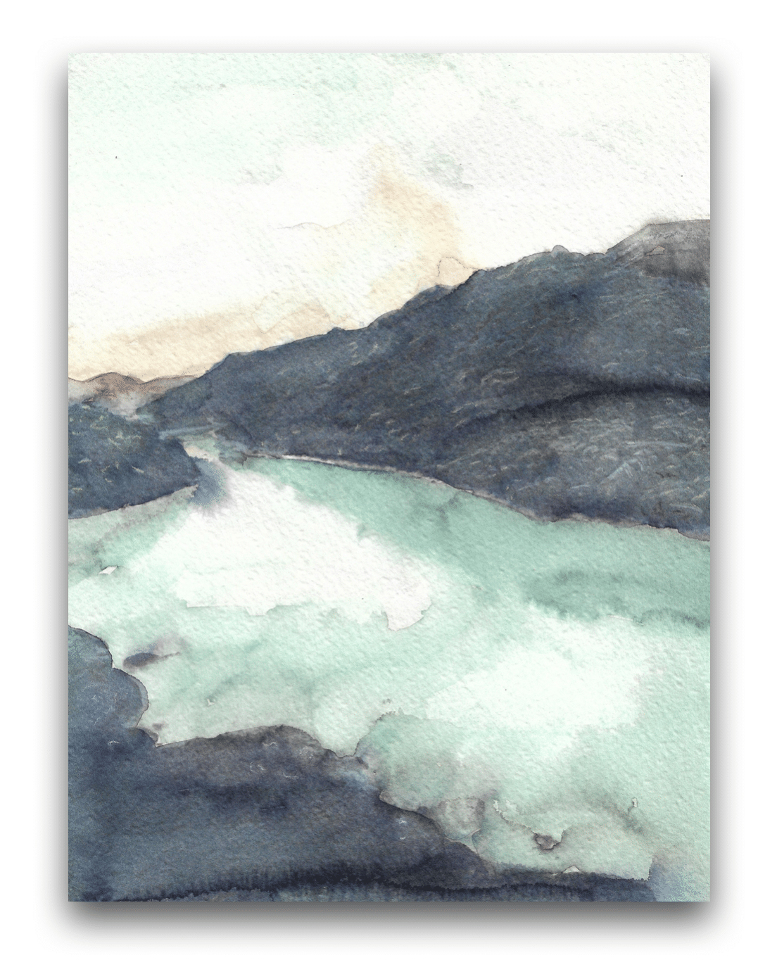 Eva Činčalová - Landscape Diaries XIX., 42 x 32 cm