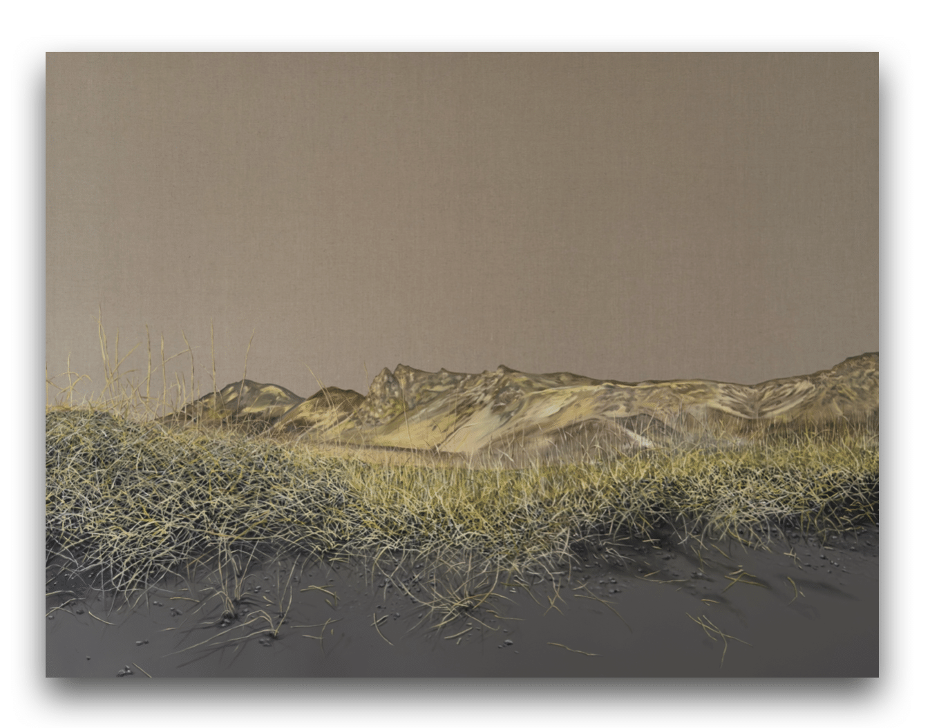 Eva Činčalová - Beyond the Grass, 150 x 200 cm